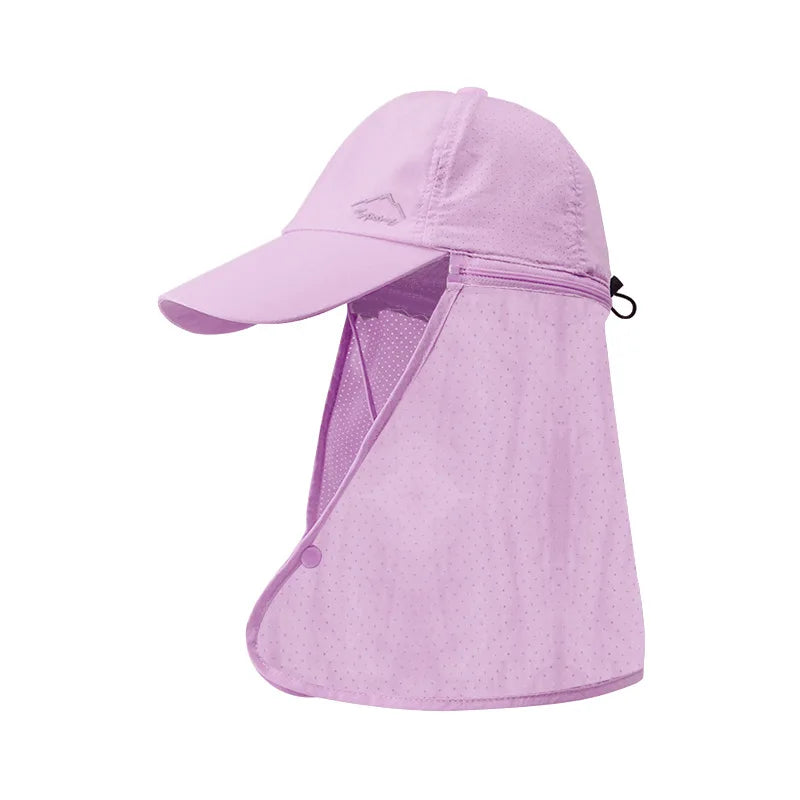 UV Protection Neck Flap Hat