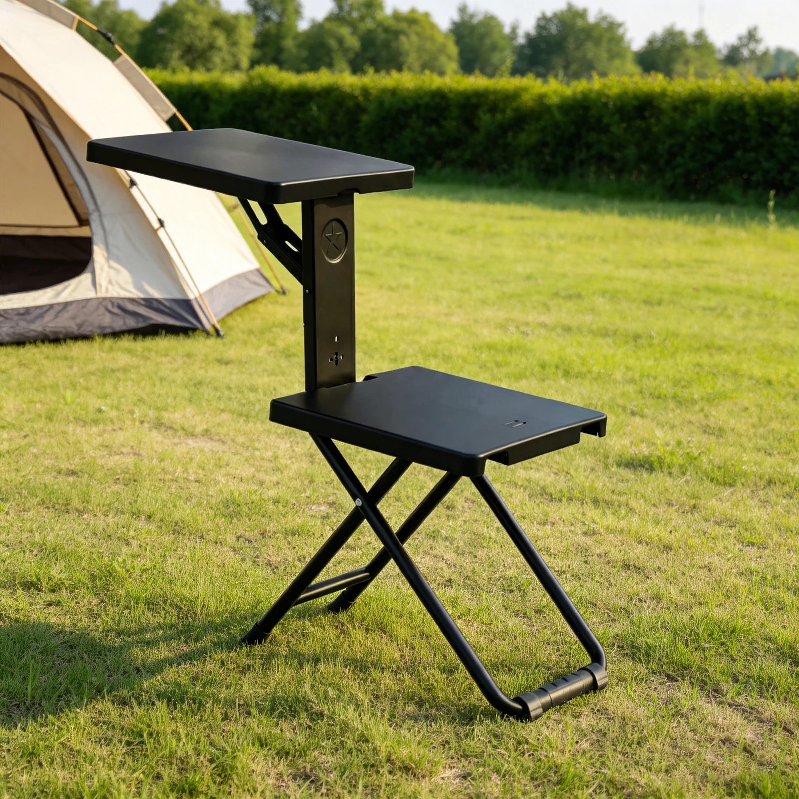 Foldable Camping Chair Table