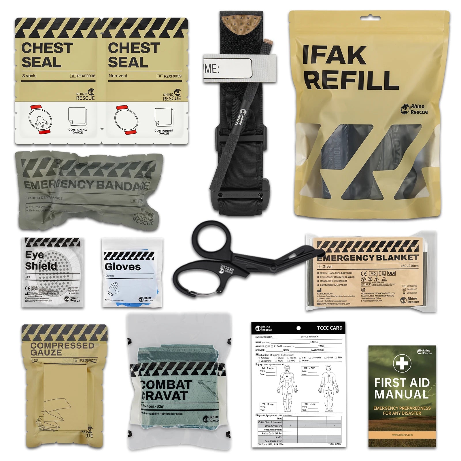 Tactical Trauma First Aid Kit
