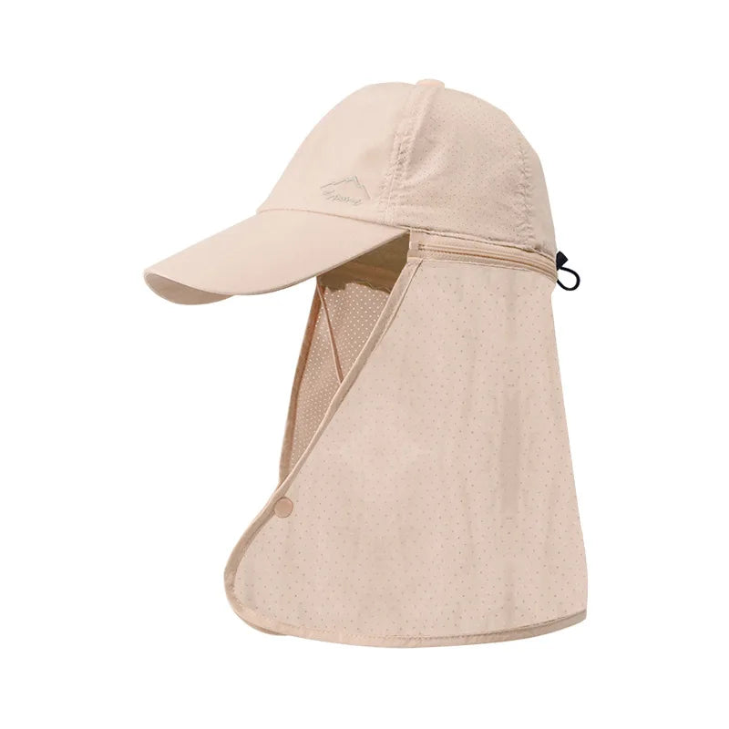 UV Protection Neck Flap Hat
