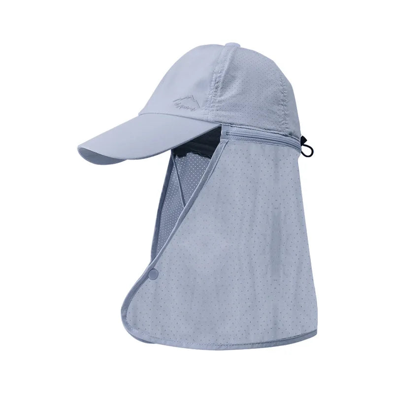 UV Protection Neck Flap Hat
