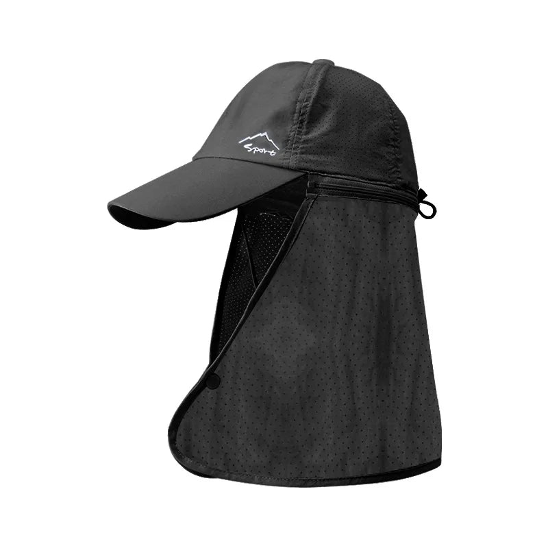 UV Protection Neck Flap Hat