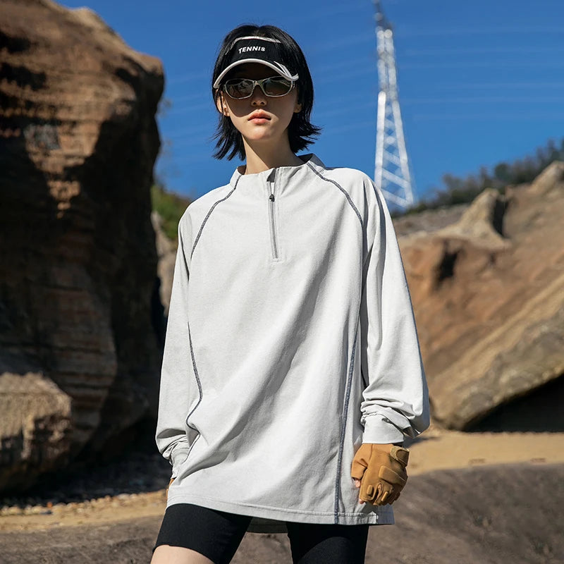UPF 30+ Half Zip Base Layer