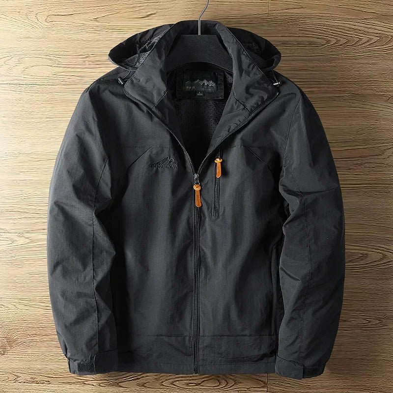 Lightweight Hooded Outdoor Jacket