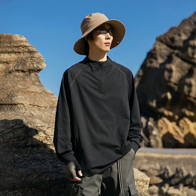 UPF 30+ Half Zip Base Layer