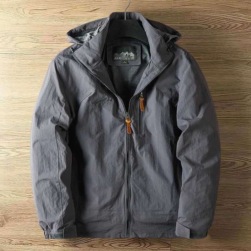 Lightweight Hooded Outdoor Jacket