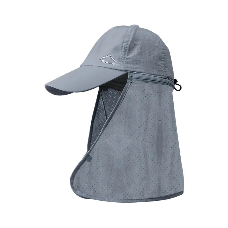 UV Protection Neck Flap Hat