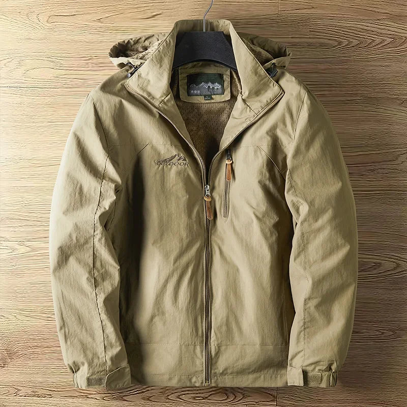 Lightweight Hooded Outdoor Jacket