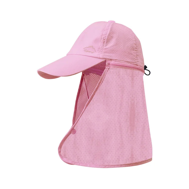 UV Protection Neck Flap Hat